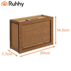 Drvena Kasica Prasica s Križaljkom 20 x 14.5 x 7.7 cm Prirodno Drvo