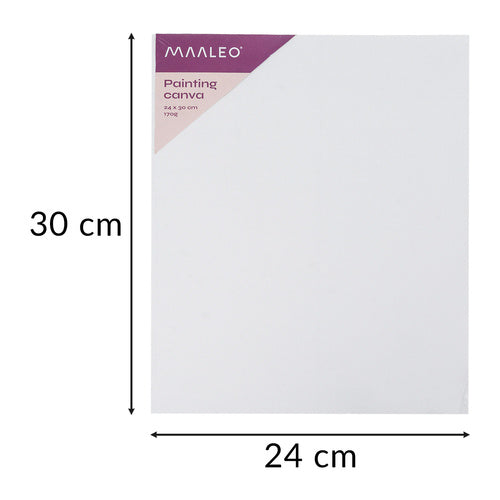 Kreativni Set za Slikanje 26 Dijelova s Platnima 30x40 cm i Akrilnim Bojama