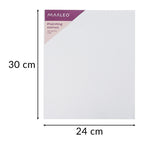 Kreativni Set za Slikanje 26 Dijelova s Platnima 30x40 cm i Akrilnim Bojama