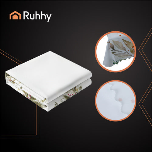 Božićni Stolnjak 220x140 cm Bijeli s Uzorkom