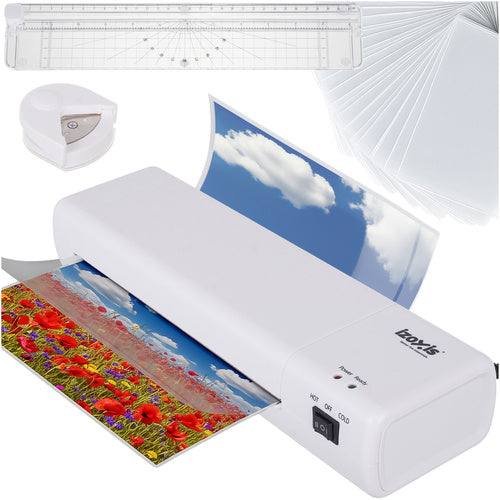 A4 Laminator 4-u-1 Set s Trimerom i Zaobljivačem Kuteva, 500W, 60 Folija