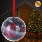 Božićne Čarape u Kuglici, 3 Para, Veličina 38–43, Višebojne