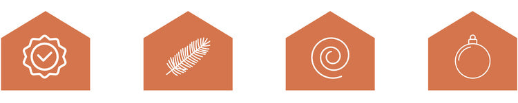 Božićna Girlanda za Bor 2.7 m Zelena, Debljina 29 cm