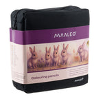 Set Za Crtanje 120 Boja s Perivom Torbicom 21 x 22 x 8 cm Crni