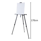 XXL Set za Slikanje 41 Dijelova s Aluminijskim Stalcem i Akrilnim Bojama