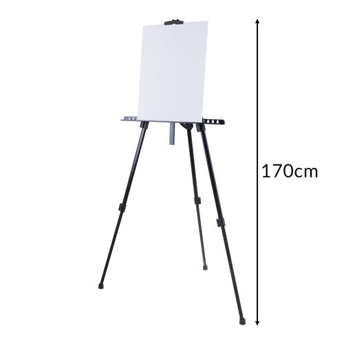 XXL Set za Slikanje 41 Dijelova s Aluminijskim Stalcem i Akrilnim Bojama