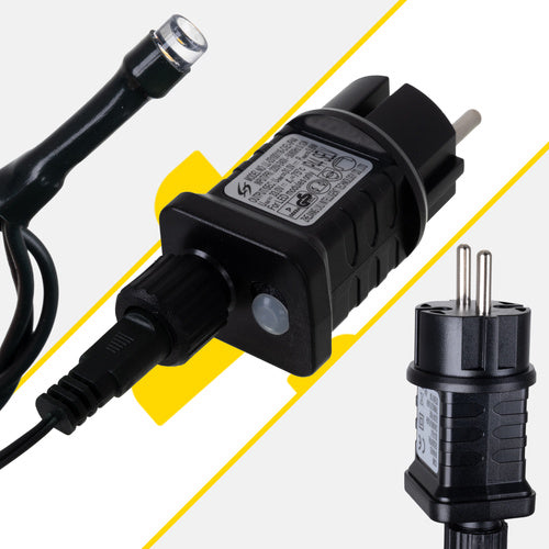 Vanjske Božićne Lampice 500 LED 35 m Hladno Bijele IP44