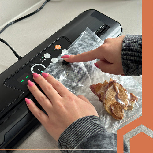 Vakuumski Aparat za Zavarivanje Folije 38 x 11 x 6 cm Crni