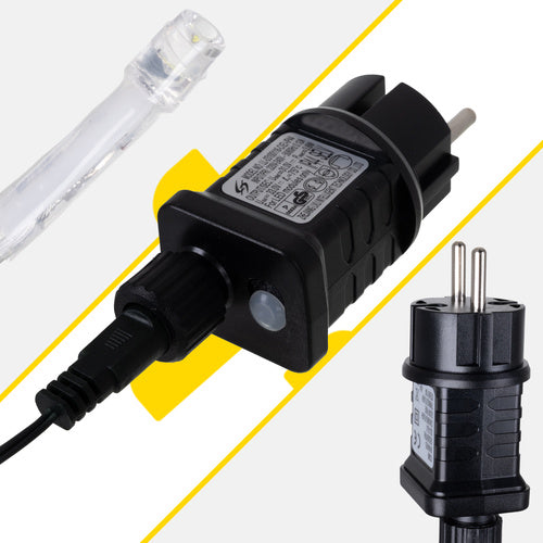 Vanjske Svjetleće Lanterne 300 LED 15 m Toplo Bijele Boje