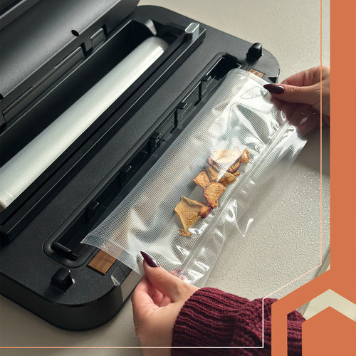 Vakuumski Aparat za Zavarivanje Folije 125W, 30 cm, Crni Set