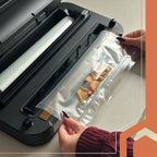 Vakuumski Aparat za Zavarivanje Folije 125W, 30 cm, Crni Set