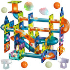 3D Magnetske Kocke - Staza za Kuglice - 110 Dijelova