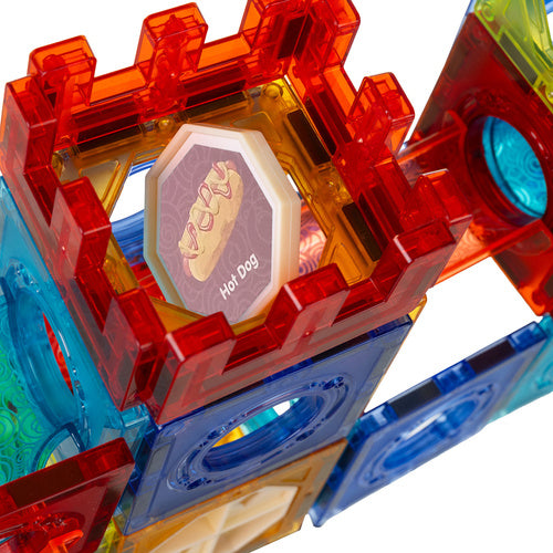 3D Magnetske Kocke - Staza za Kuglice - 110 Dijelova
