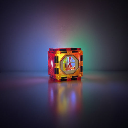 3D Magnetske Kocke - Staza za Kuglice - 110 Dijelova