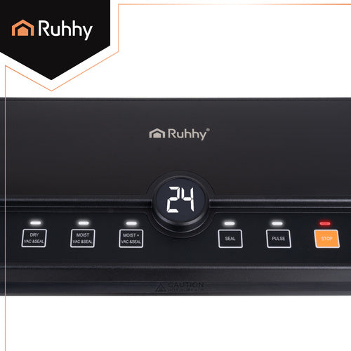 Vakuumski Aparat za Zatvaranje Folije 30 cm, Crni, 110W, Set