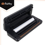 Vakuumski Aparat za Zatvaranje Folije 30 cm, Crni, 110W, Set