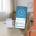 Odvlaživač Zraka 20L/24h s WiFi, Timerom i 4.3L Spremnikom, Bijeli