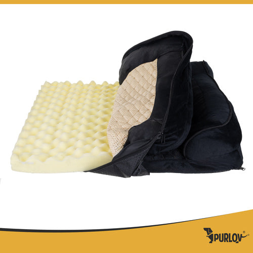 Ortopedski Krevet za Kućne Ljubimce S 65x55x18 cm Crni