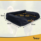 Ortopedski Krevet za Kućne Ljubimce S 65x55x18 cm Crni