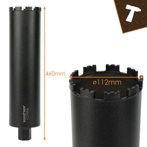Dijamantno Krunsko Svrdlo - 112×460 mm