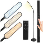 LED Podna Lampa 180 cm - Crna