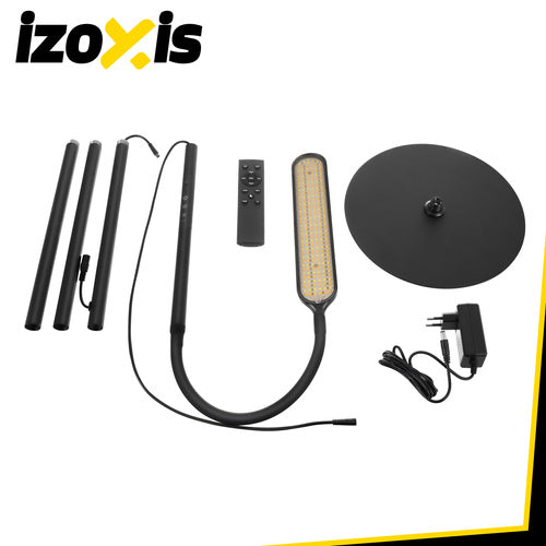 LED Podna Lampa 180 cm - Crna