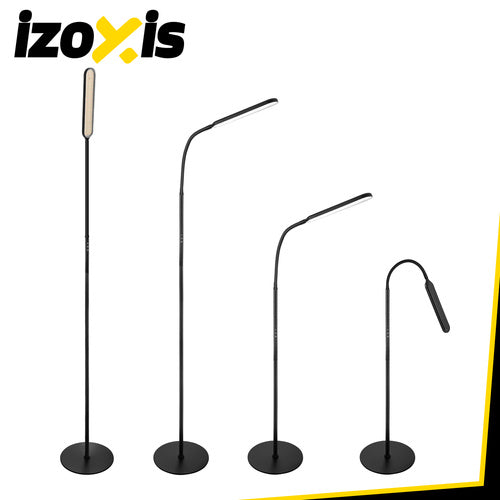 LED Podna Lampa 180 cm - Crna