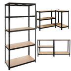 Metalne Police 222x100x45cm - 1000kg