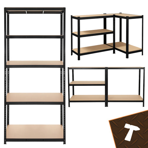 Metalne Police 222x100x45cm - 1000kg