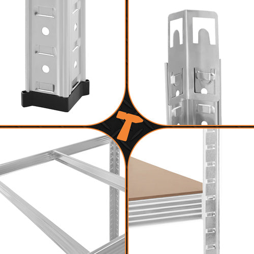 Metalni Skladišni Regal  180x100x60 - 1000kg