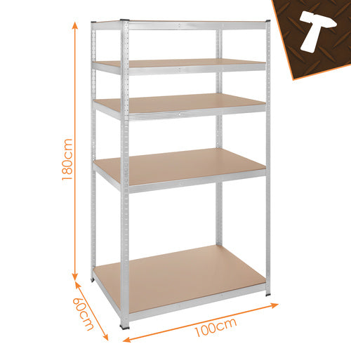 Metalni Skladišni Regal  180x100x60 - 1000kg