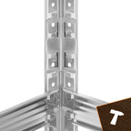 Metalni Skladišni Regal  180x100x60 - 1000kg