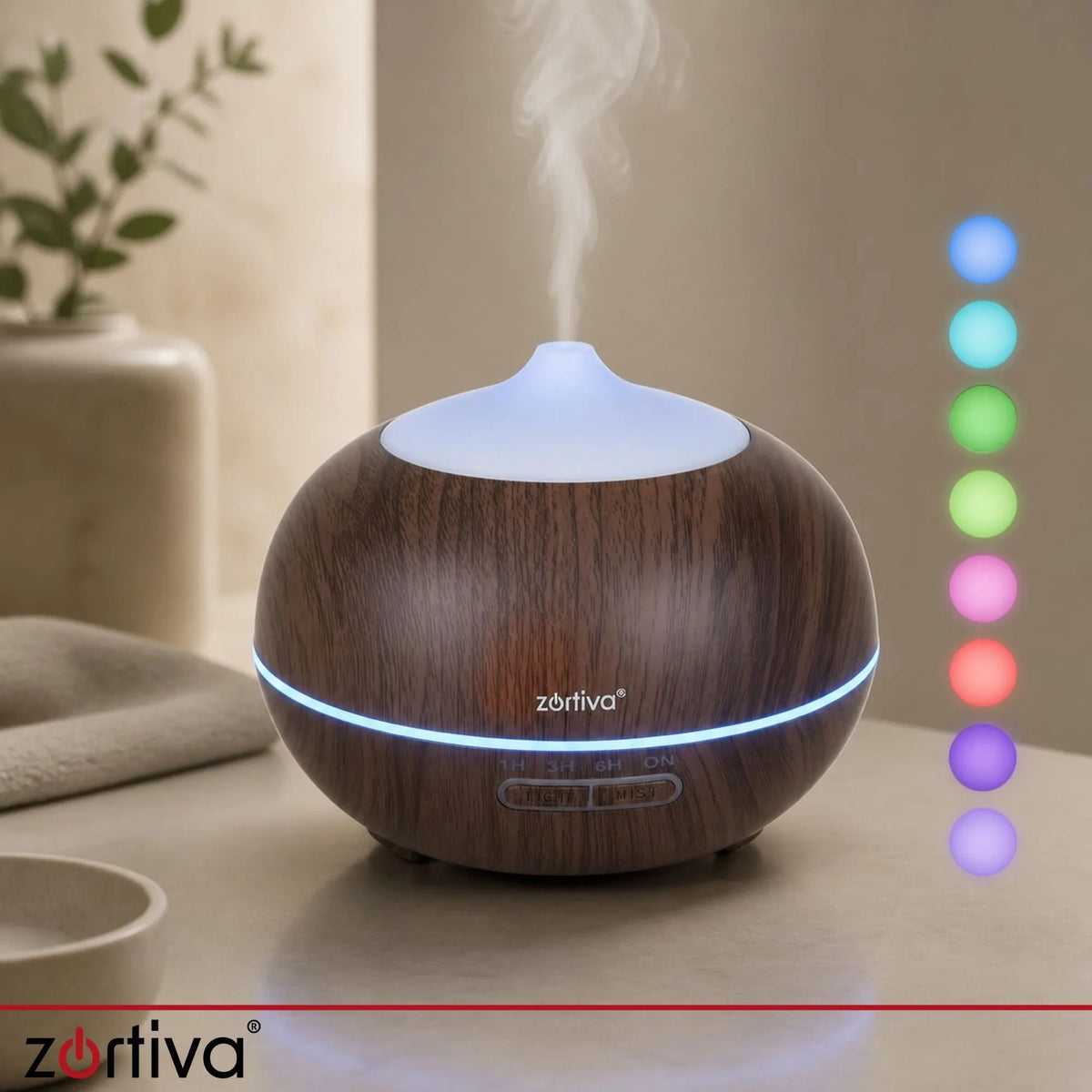 4u1  Ovlaživač Zraka I Difuzor Mirisa 400 ML - Tamni