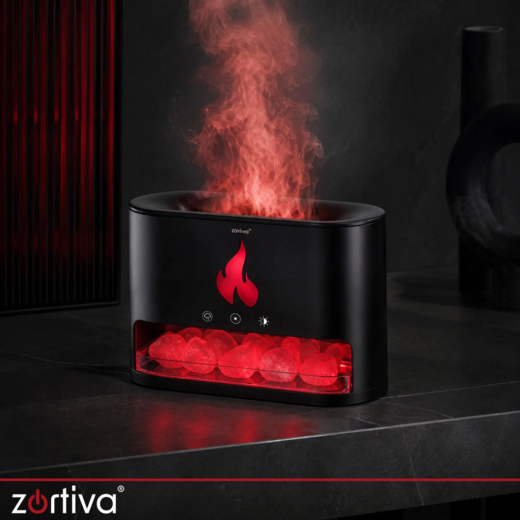 Aroma Difuzor - Ovlaživač 250ml s Efektom Kamina