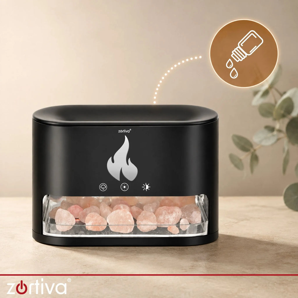 Aroma Difuzor - Ovlaživač 250ml s Efektom Kamina