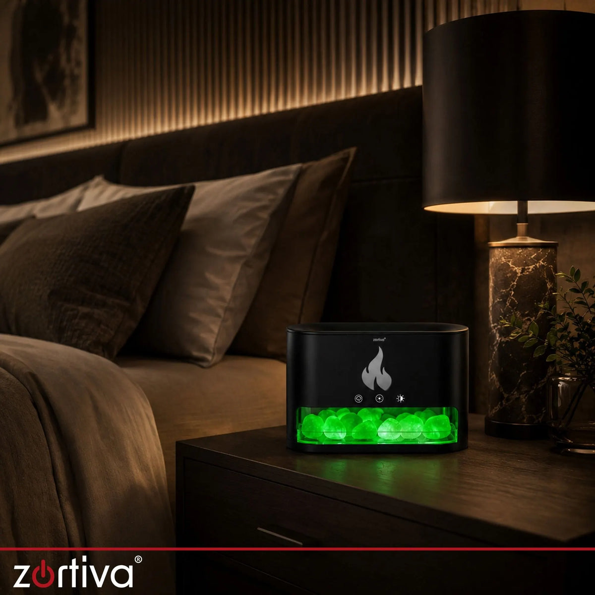 Aroma Difuzor - Ovlaživač 250ml s Efektom Kamina