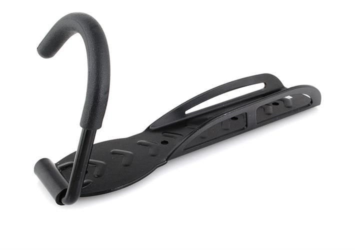 Zidni Držač za Bicikl, Crni, 26 x 7 x 12 cm, Nosivost 25 kg