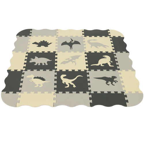 Edukativna Podloga za Igranje  – Puzzle s Dinosaurima 30,5 × 30,5 cm