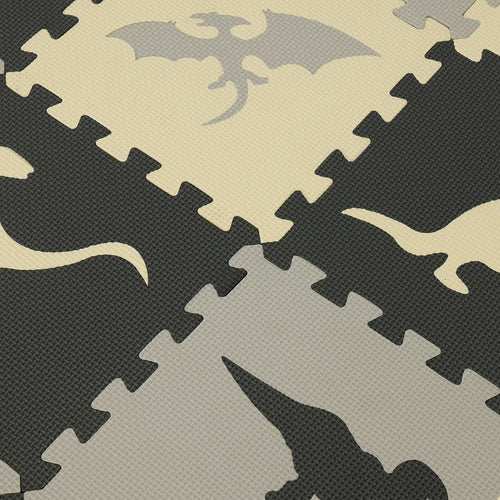 Edukativna Podloga za Igranje  – Puzzle s Dinosaurima 30,5 × 30,5 cm