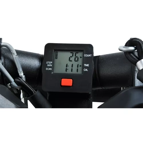 Nagibni Stepper s Elastičnim Trakama i LCD Zaslonom – Do 120 kg