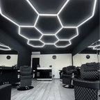 Hexagon LED Rasvjeta - 257.6 × 244.4 cm