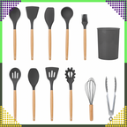 Set Silikonskih Kuhinjskih Pribora - 12 Komada