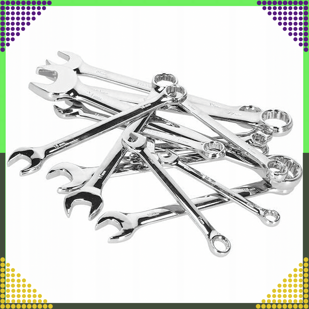 Set Vilasto Okastih Ključeva - 8 kom - 8-22mm