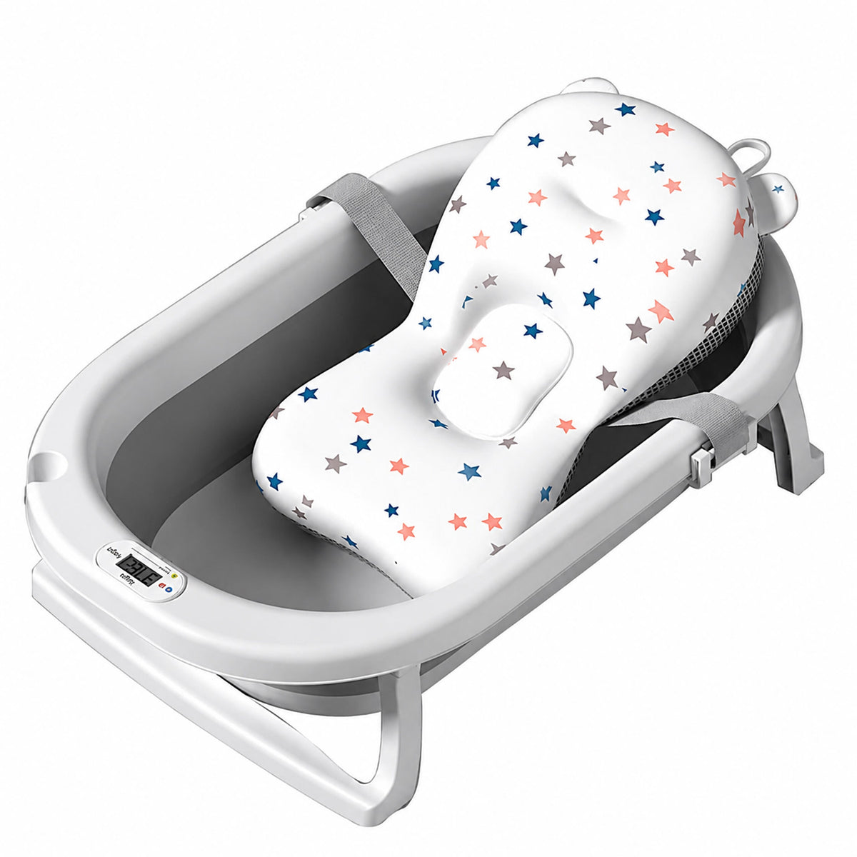 Sklopiva Kadica za Bebe s LCD Termometrom