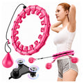 Hula Hop Obruč Plus Size s Utegom - 24 Segmenata