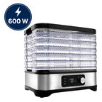 Dehidrator - Sušilica za Voće i Povrće 600W - 6 Polica, LCD