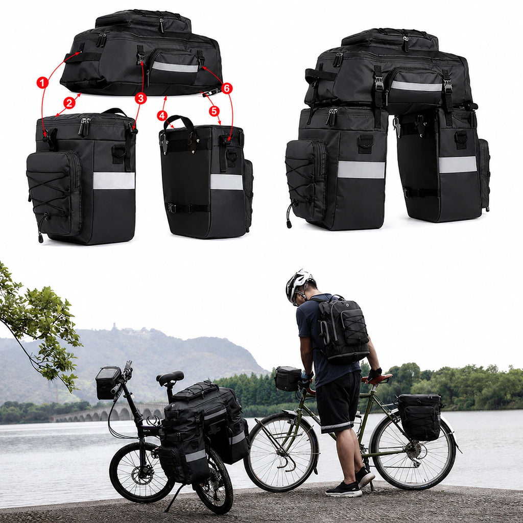 3u1 Vodootporna Biciklistička Torba - 48L