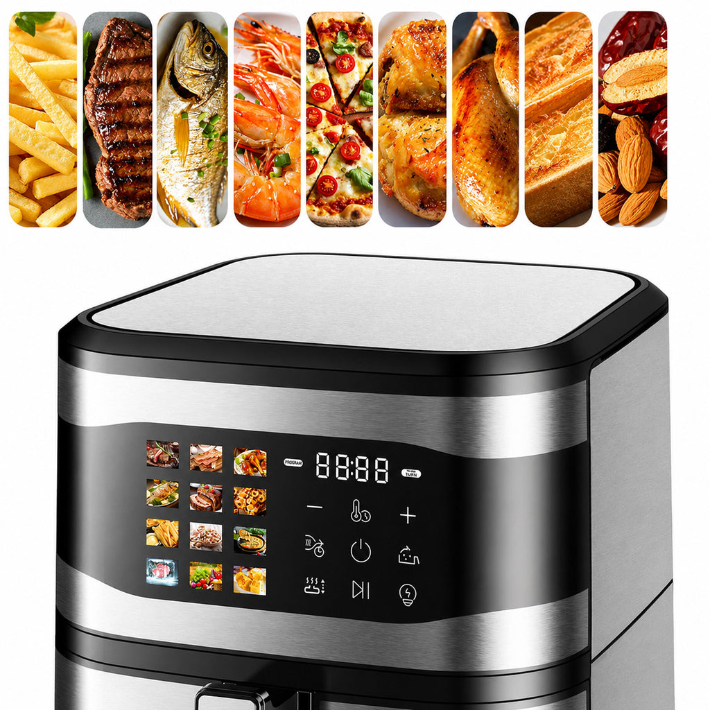 Air Fryer - Friteza na Vrući Zrak 8L - 1700W - 12 Programa