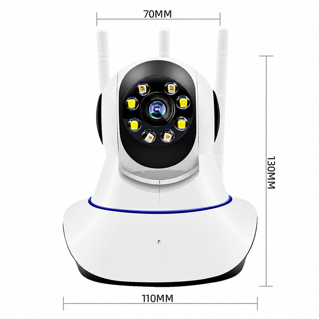 Bežična Rotirajuća WiFi 360° Kamera za Nadzor