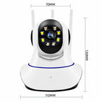 Bežična Rotirajuća WiFi 360° Kamera za Nadzor